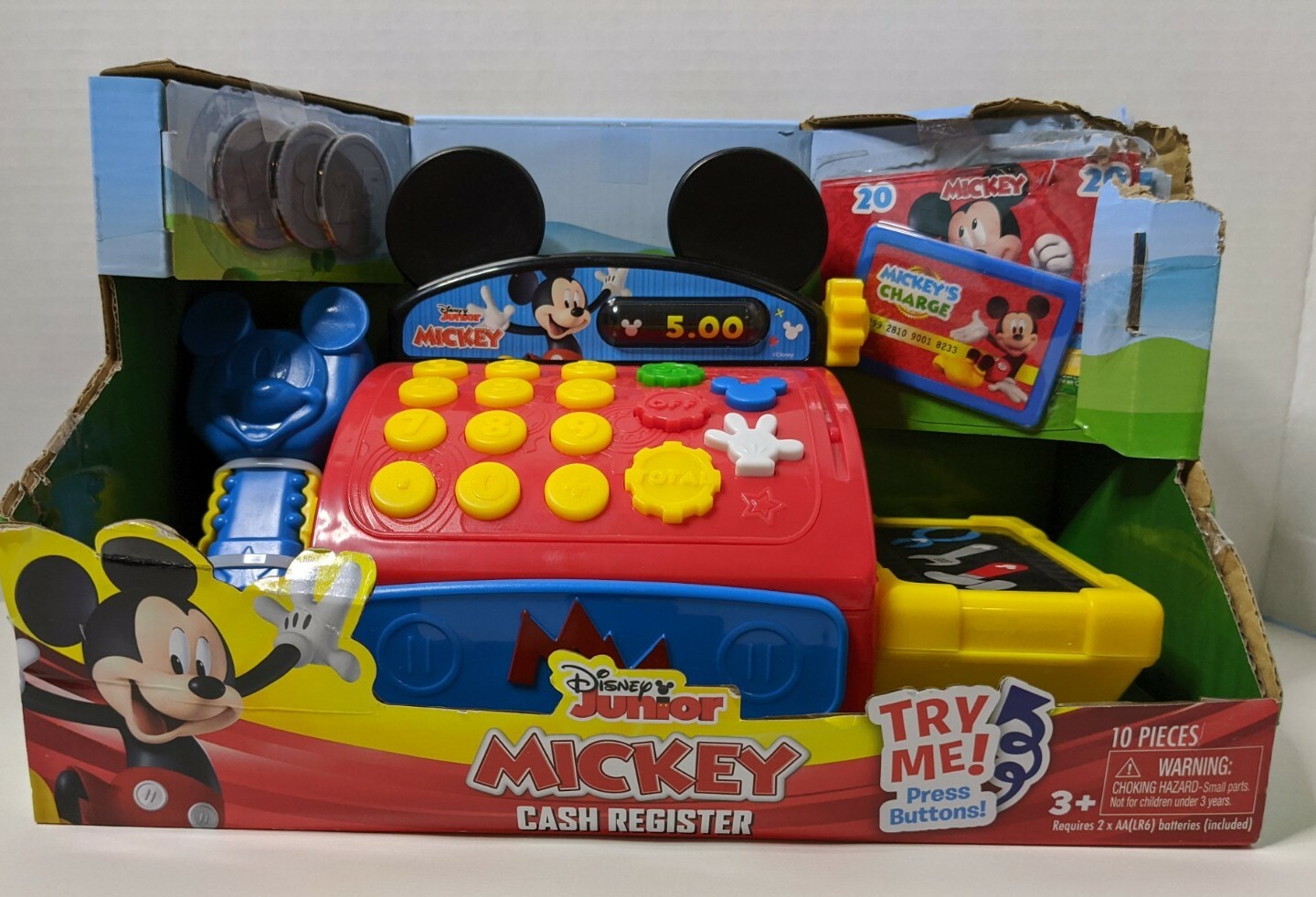mickey mouse clubhouse cash register