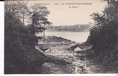Old postcard LA VICOMTE EN DINARD LE PISSOT