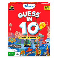 Skillmatics Card Game - Guess in 10 States of America for Kids Ages 8 and Up