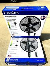  Lasko Whisperforce 18 Eco Quiet Dc Pedestal Fan With Remote Control 