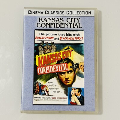 Kansas City Confidential, B&W (Cinema Classics) (DVDR, 1952) John Payne