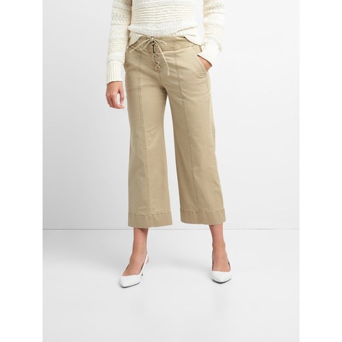 Wide Leg Crop Chino Pants SZ 8 
