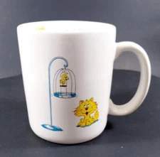 Vagabond Creactions Papel I've Been Thinking of You Coffee Mug Cat Bird