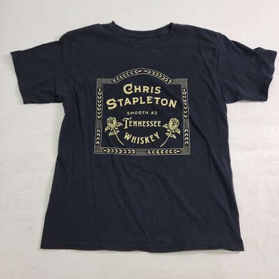 Chris Stapleton Smooth As Tennessee Whiskey Tour Band Concert Shirt Unisex Sz XS