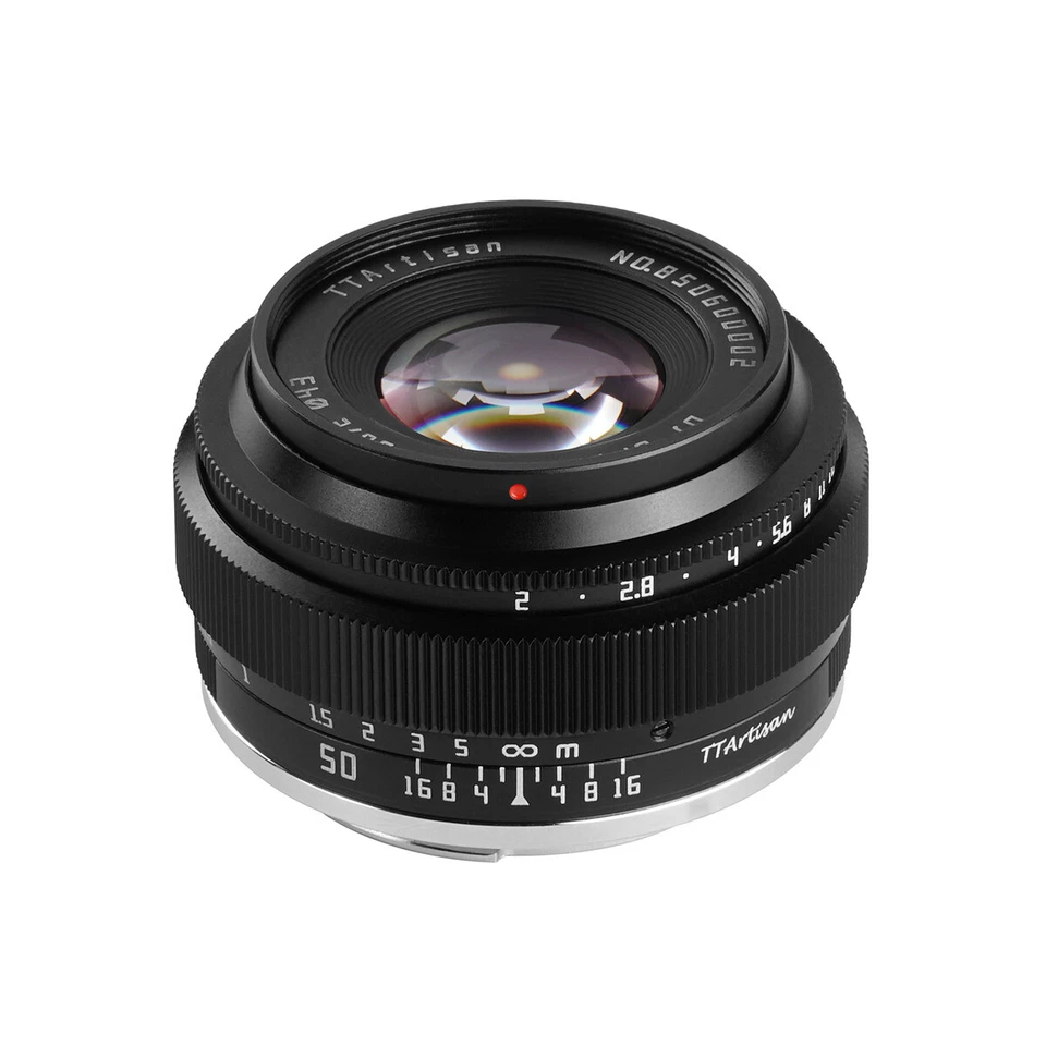 Lente de fotograma completo TTArtisans 50 mm F2 para Fujifilm X-T3 X-Pro2 X-E2 X-H1 X-T3 S10 Foto 4 de 4