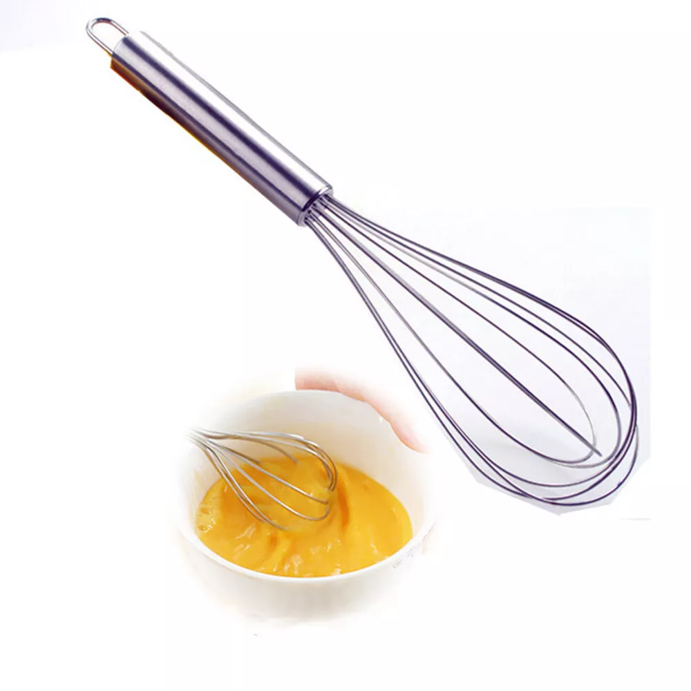 1Pcs Hand Whisk Mixer Balloon Egg Milk Beater Kitchen Cooking Tool