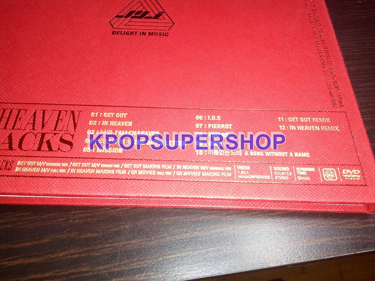 JYJ - In Heaven CD DVD Special Edition Album Limited Edition Used