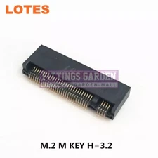 100pcs APCI0371-P005A Connector M.2 67P M KEY H3.2 NGFF socket