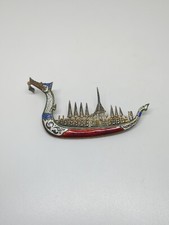 Vintage Sterling Silver 925 Siam Royal Dragon...