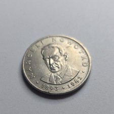 Münze Polen 20 Zloty 1976 MARCELI NOWOTKO 1893 1942 Coin Poland