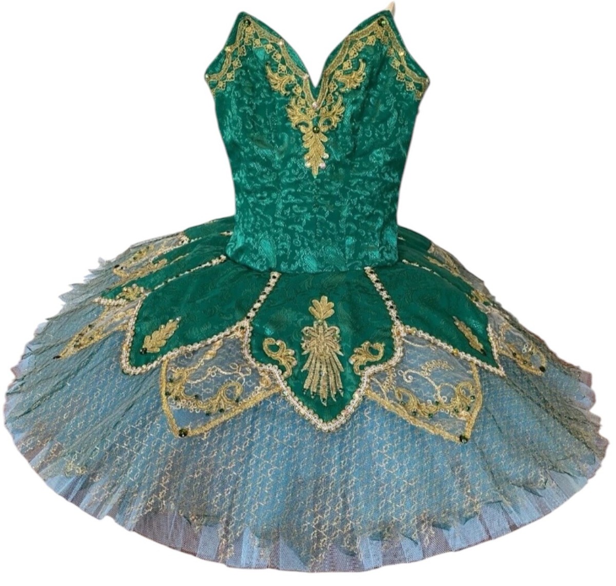 Professional Ballet Tutu for Esmeralda Emerald Fairy Queen of the