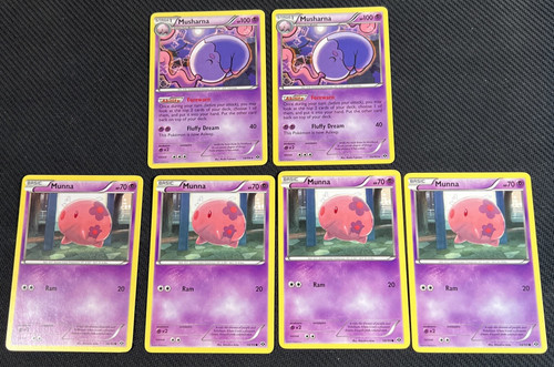 Musharna 59/99 Munna 58/99 Next Destinies Pokemon Card English Non-Holo 6