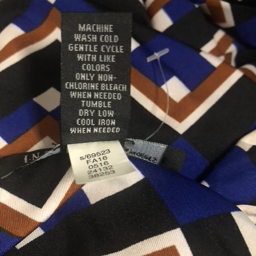 INC International Concept Multi-Colored Dress Wom… - image 9