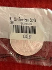 1999 American Eagle Silver Coin Uncirculated