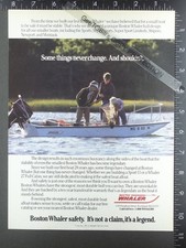 1987 ADVERTISEMENT for Boston Whaler Sport 13 ?? fishing Boat
