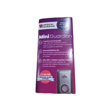 Medical Guardian MG Mini Medical Alert Device Lanyard Black 