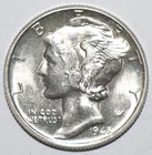1945 Mercury Dime CHOICE BU (C248)