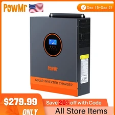 3000W 5000W 24V 48V Solar Hybrid Inverter All in One 80A MPPT Charger Controller