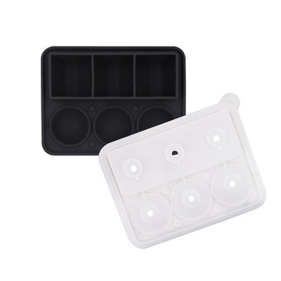 Eiswürfelform Kombi, Quadrat & Eisformen, langsam schmelzend für Whisky, Easy7824