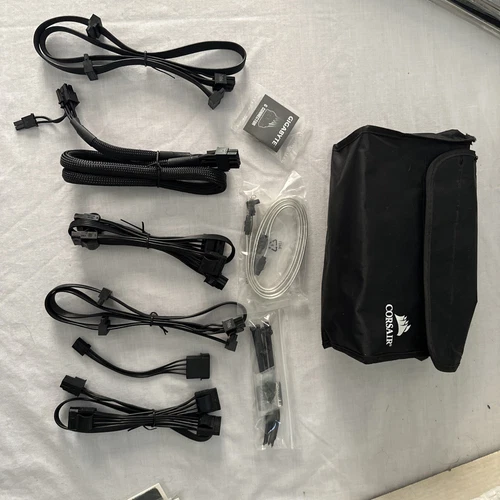 Corsair Cables And Bag Unused