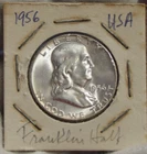 1956 US Franklin Half 50c  Unc