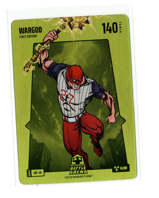 2025 Bo Jackson Battle Arena Alpha WARGOD GREEN GLOW  MIKE TROUT