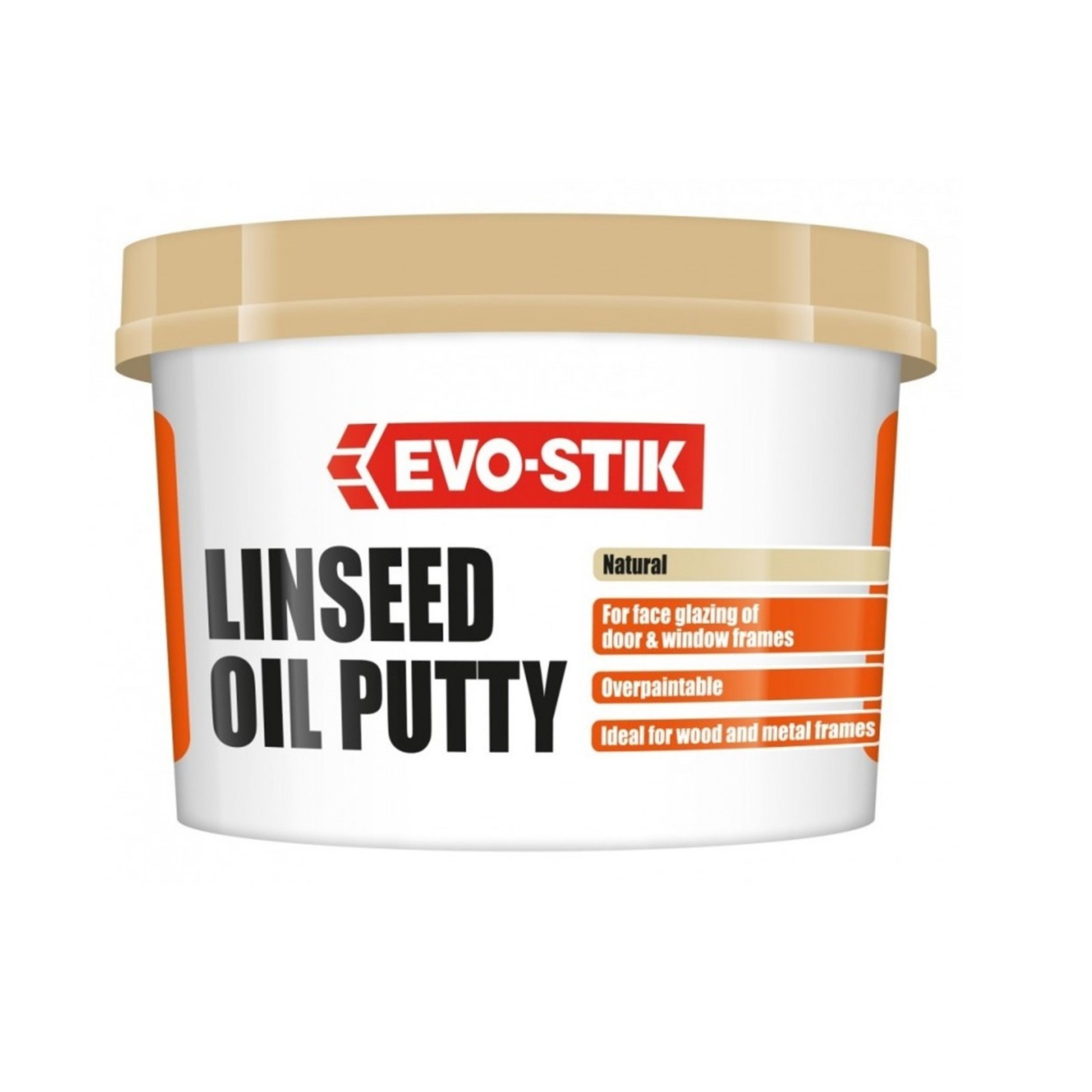 Evo-Stik Multi-Purpose Linseed Oil Putty External Face Glazing - Natural - 1kg - Image 5