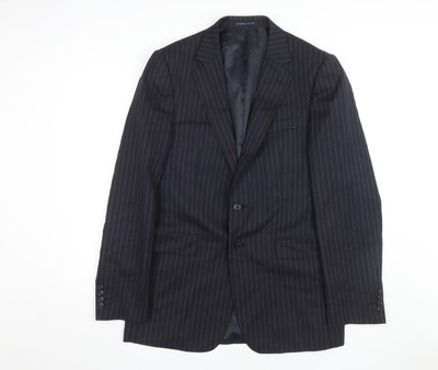 Jaeger Herren Blazer schwarz gestreift - Größe 40L