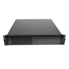 2U Rackmount ATX Server Chassis Case   Dual 8...