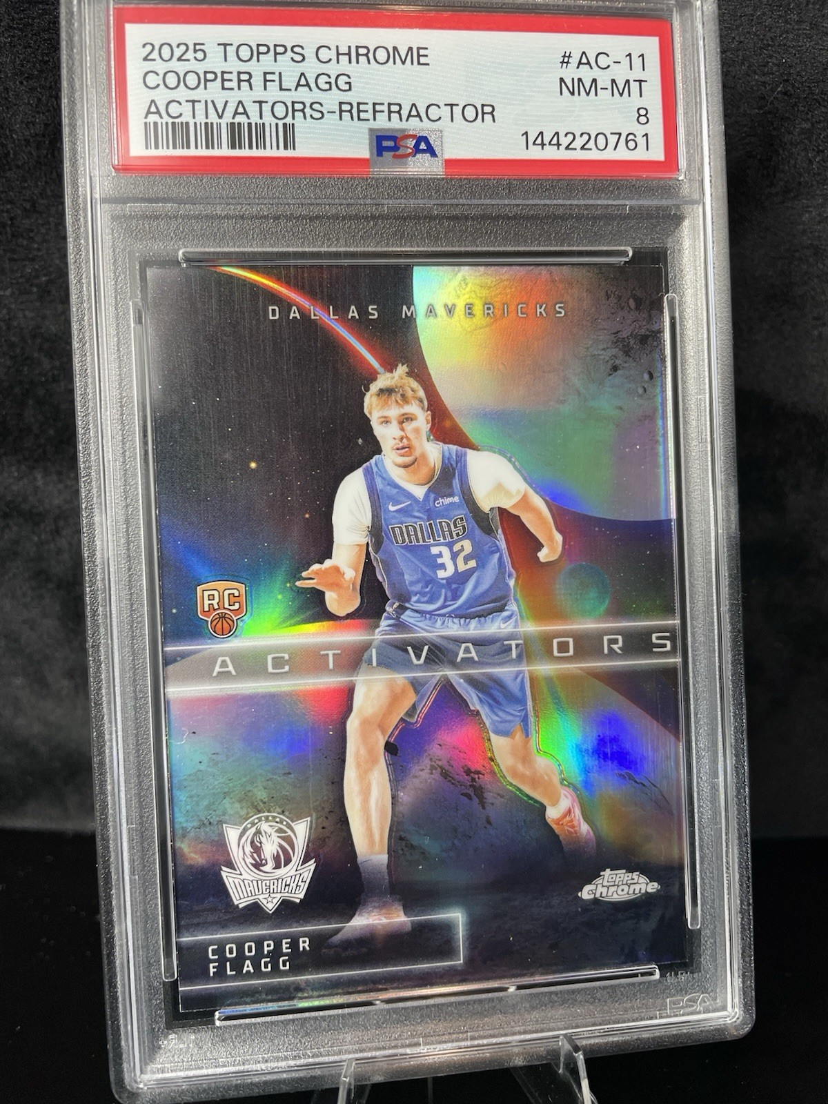 2025-26 Topps Chrome - Activators Cooper Flagg #AC-11 Refractor (RC)