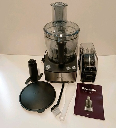Breville Ikon Kitchen Wizz Quad Food Processor + All Blades/Accessories BFP650