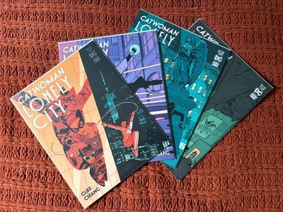 CATWOMAN: Lonely City #1-4 Compete Limited series - DC Black Label - 1st Prints
