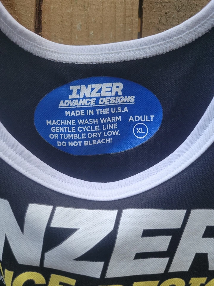 NWOT INZER Advance Designs Powerlifting Suit Men’s Adult XL BLK USA Singlet Gym - Image 4 of 4