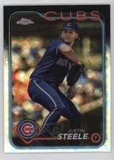 2024 Topps Chrome Logofractor Edition Justin Steele #258 18ye