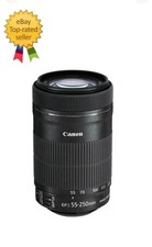 Canon EF-S 55-250mm f/4.0-5.6 IS Lens for sale online | eBay