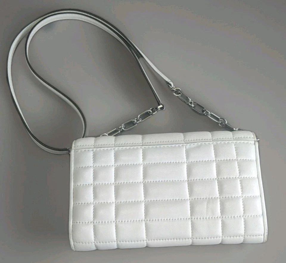 MICHAEL KORS TRIBECA КОЖИ ТРАНСФОРМИРУЕМЫЙ ЧЕРЕЗ ПЛЕЧО/КЛАТЧ/РЕМЕНЬ СУМКА - Изображение 2 из 4