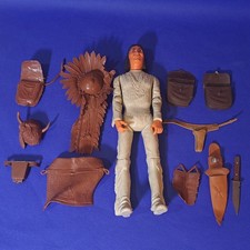 Marx Johnny West Geronimo Indian Action Figure w/ Accessories 1967
