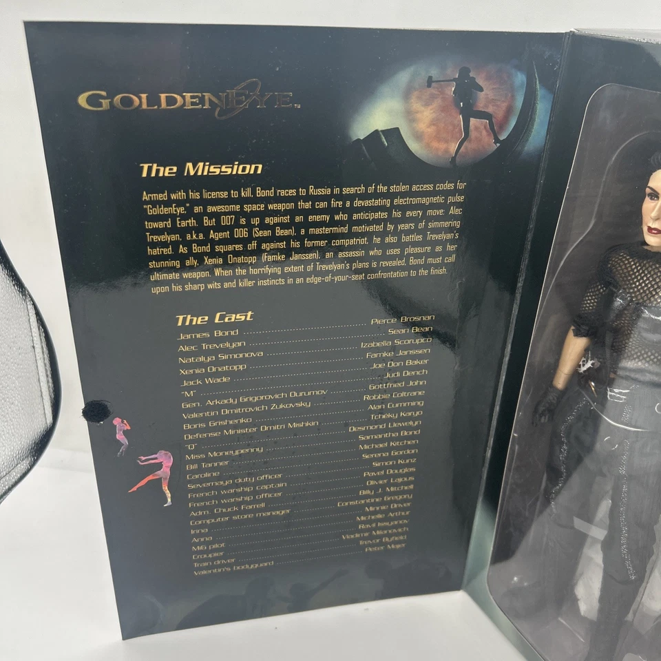 Figura de acción James Bond 007 Sideshow Toy 12" - XENIA ONATOPP (Famke Janssen) Foto 3 de 4