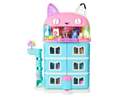 Gabby´s Dollhouse Puppenhaus Spielhaus Purrfect 60cm Sound Effekte Zubehör