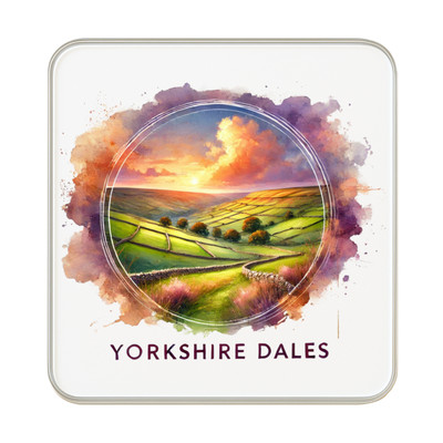 Yorkshire Dales National Park, England UK Kühlschrankmagnet: Niedliche handge...