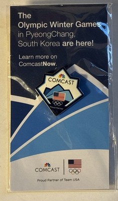 New Comcast NBC Universal Olympic Winter Games 2018 PyongChang, South Korea Pin