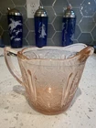 Jeannette Cherry Blossom Pink Creamer Depression Glass
