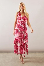 Wallis Green A-Line Dress Womens Occasion Dresses