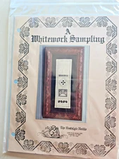 Nostalgic Needle Whitework Sampling Hardanger Embroidery Drawn Thread Pattern