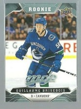 2019-20 Upper Deck MVP #224 Guillaume Brisebois SP RC (ref 68597)