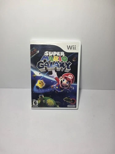 Super Mario Galaxy (Nintendo Wii) CIB Complete Tested Working