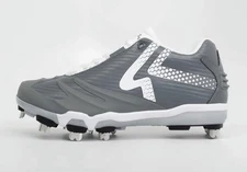 NEW Ringor SwiftStep Pro Metal Softball Cleats in Charcoal For Women's Size 9.5