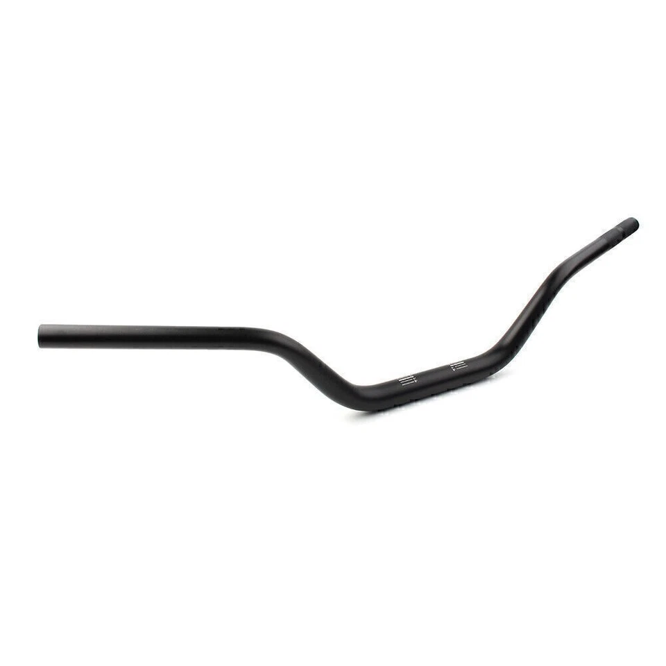 28MM Mid Handlebar Handle Fat Bars Dirt Pit Bike Motor Enduro ATV MX Black - Image 3 of 4