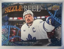 2025-26 Upper Deck Series 1 - Sizzle Reel Auston Matthews #SR-19 Speckle