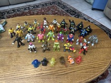 Lote Figuras Imaginext Figuras Power Rangers DC Batman, DC, Batman, Joker, 31+